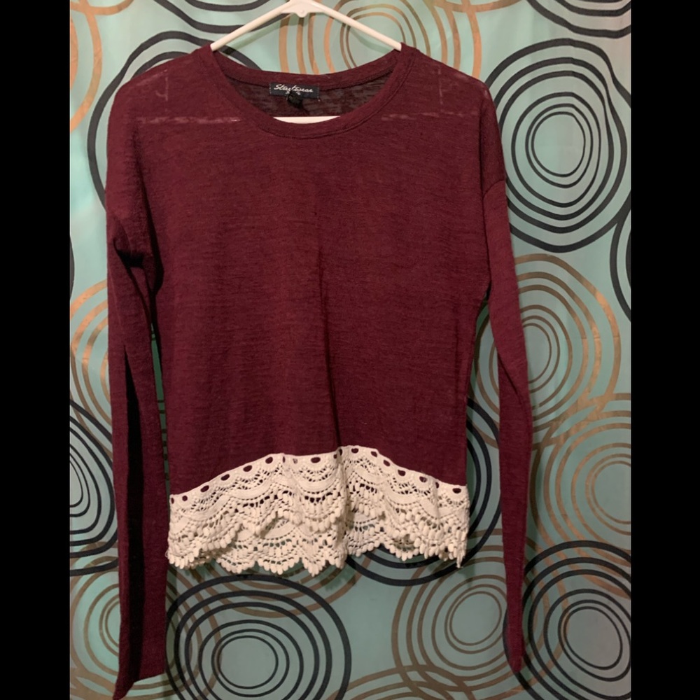 🔥5/$25- Streetwear Long Sleeve Shirt Sz S